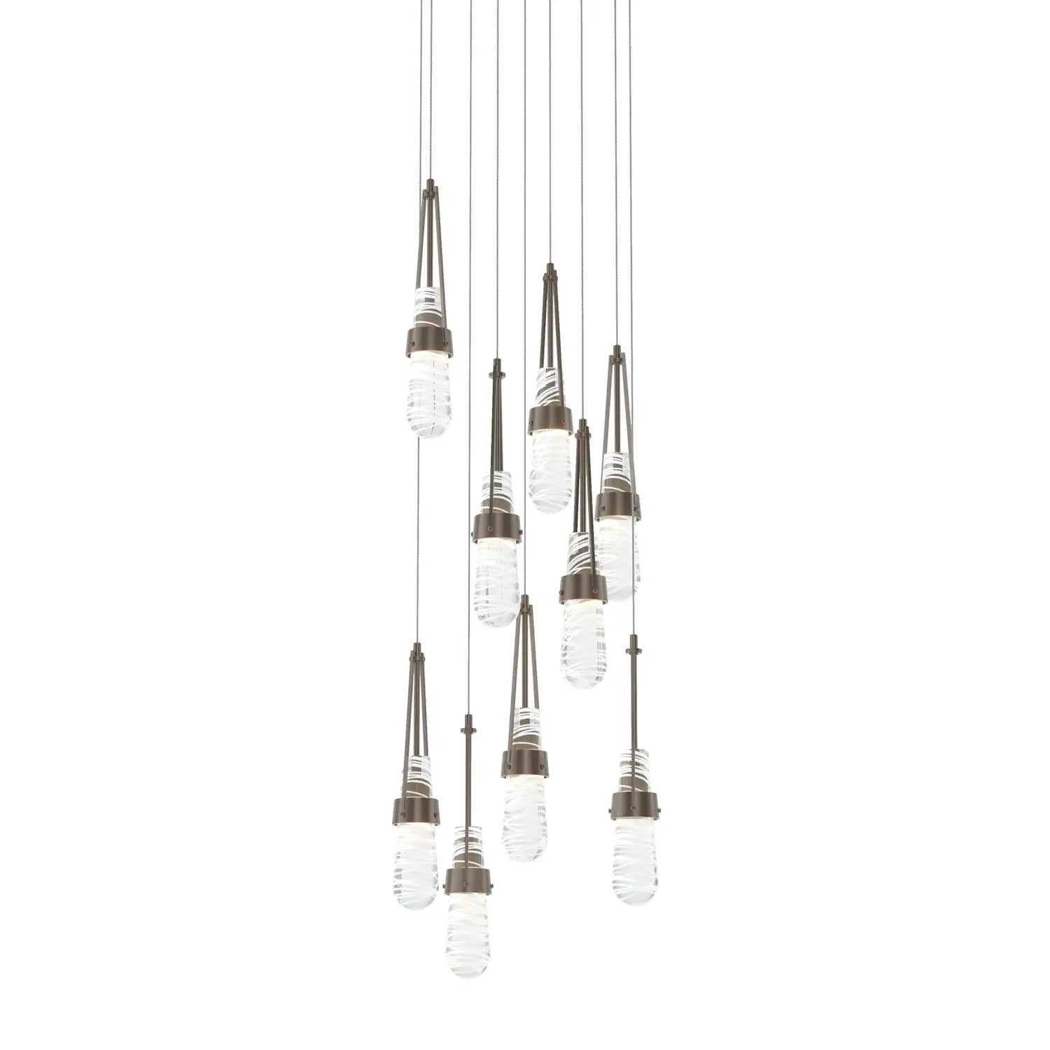 Hubbardton Forge, Link Blown Glass Pendant, PENDANT LIGHT