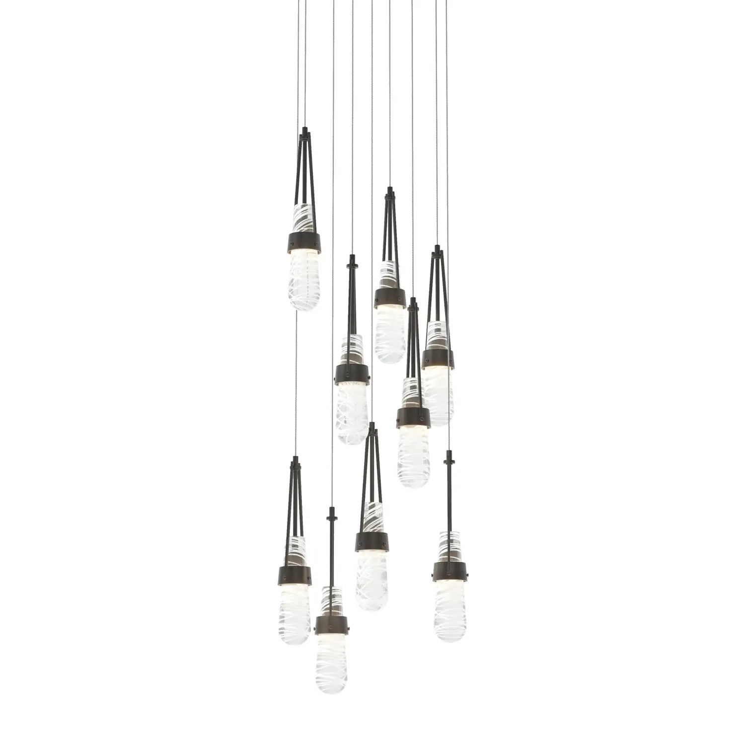 Hubbardton Forge, Link Blown Glass Pendant, PENDANT LIGHT