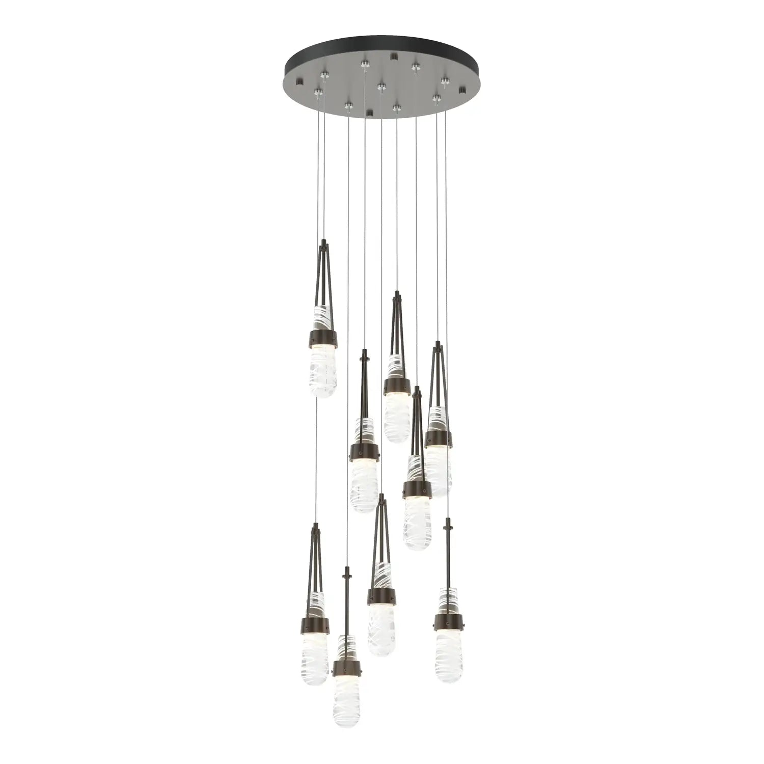 Hubbardton Forge, Link Blown Glass Pendant, PENDANT LIGHT