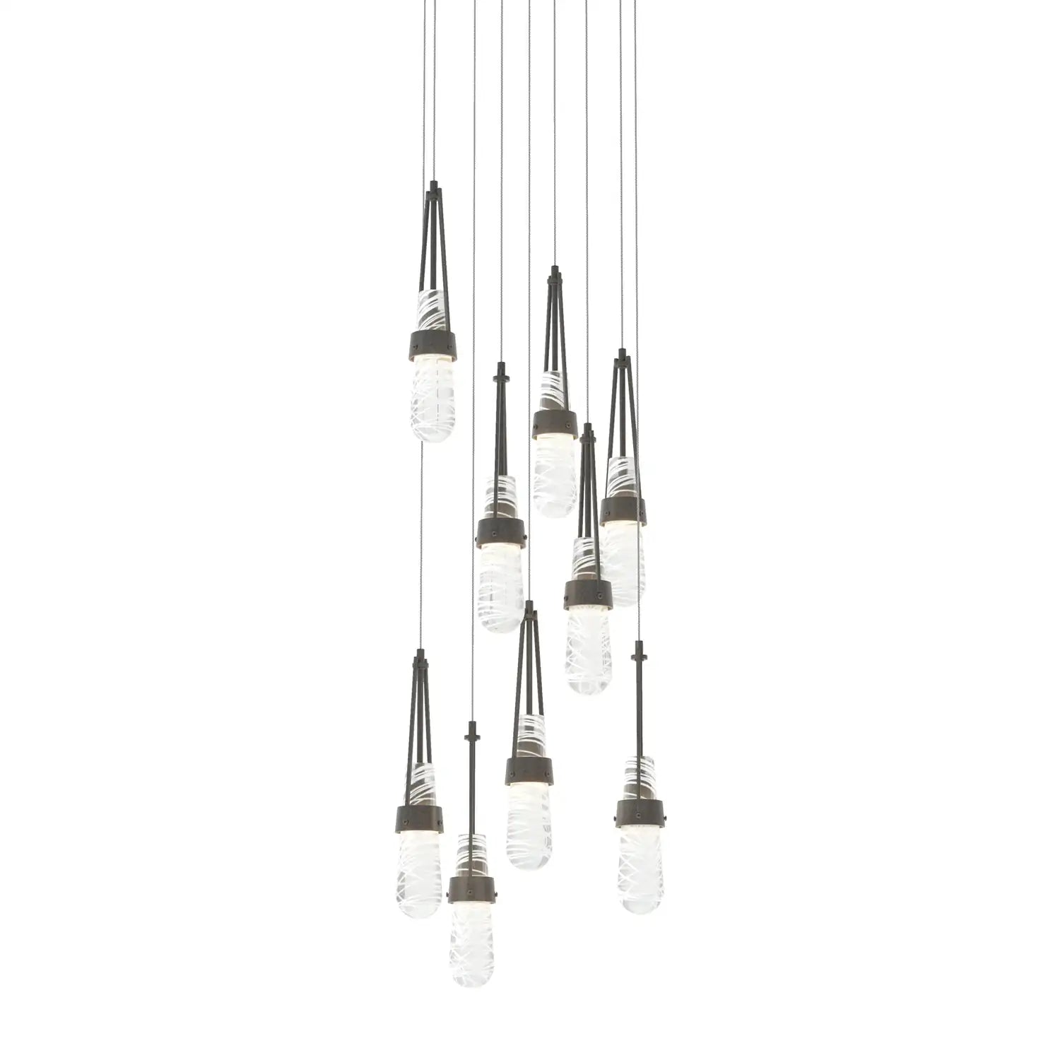 Hubbardton Forge, Link Blown Glass Pendant, PENDANT LIGHT