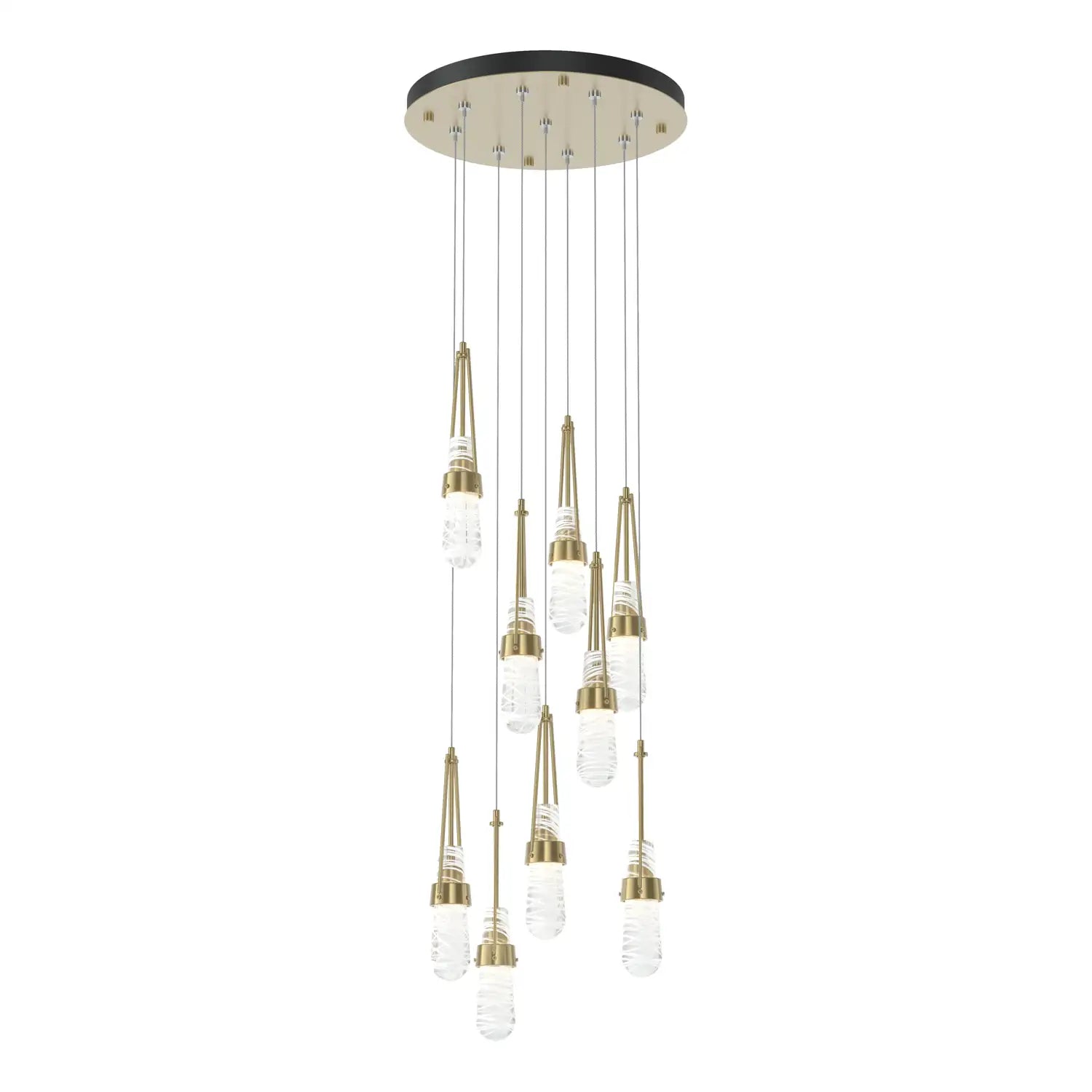 Hubbardton Forge, Link Blown Glass Pendant, PENDANT LIGHT
