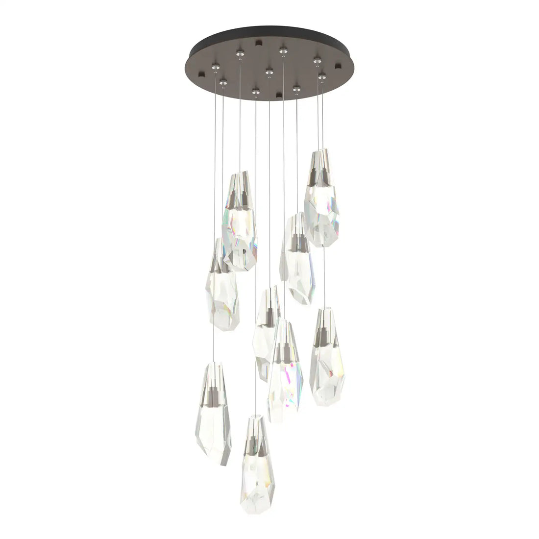 HUBBARDTON FORGE, LUMA CRYSTAL PENDANT, PENDANT LIGHT