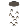 Hubbardton Forge, Brooklyn Double Shade Pendant, PENDANT LIGHT