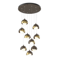 Hubbardton Forge, Brooklyn Double Shade Pendant, PENDANT LIGHT
