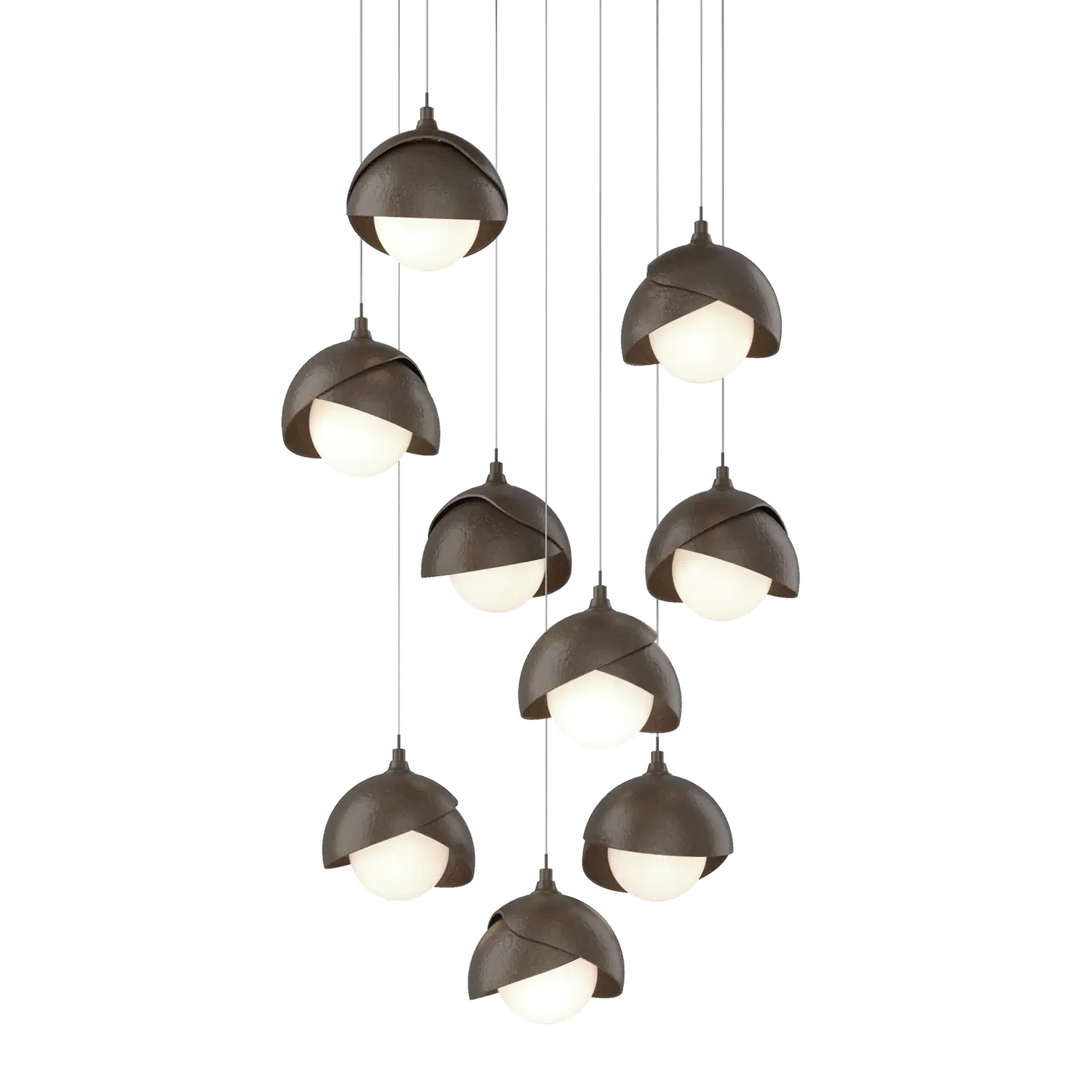 Hubbardton Forge, Brooklyn Double Shade Pendant, PENDANT LIGHT