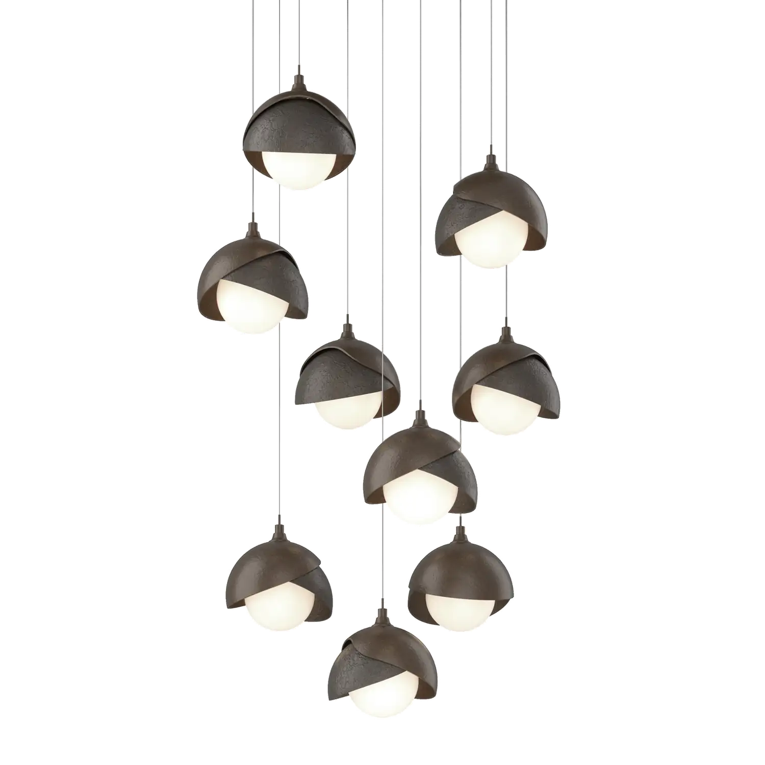 Hubbardton Forge, Brooklyn Double Shade Pendant, PENDANT LIGHT