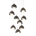 Hubbardton Forge, Brooklyn Double Shade Pendant, PENDANT LIGHT