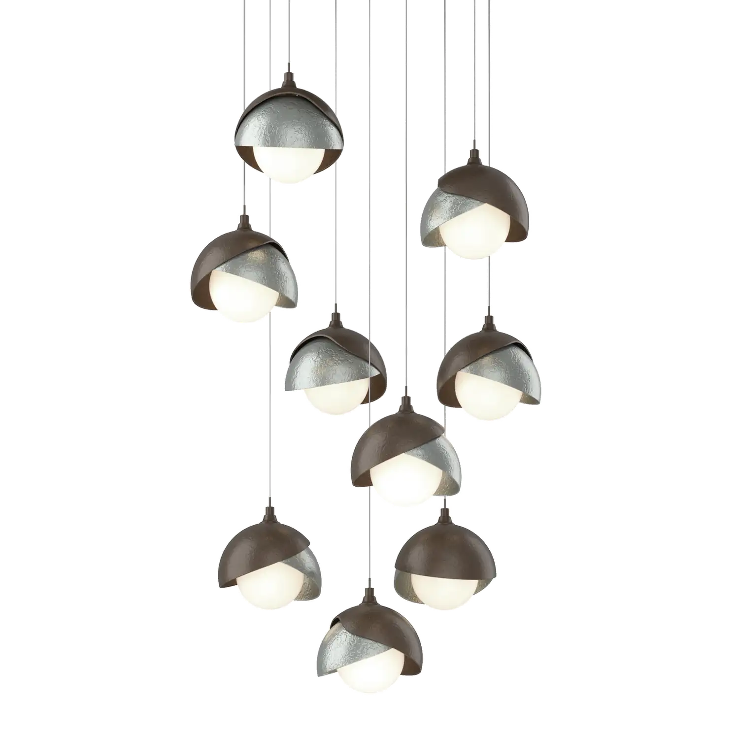 Hubbardton Forge, Brooklyn Double Shade Pendant, PENDANT LIGHT