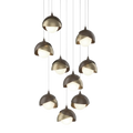 Hubbardton Forge, Brooklyn Double Shade Pendant, PENDANT LIGHT