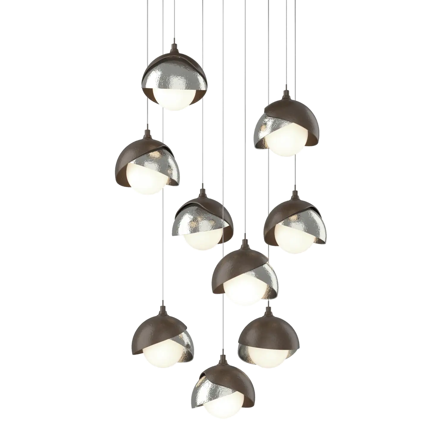 Hubbardton Forge, Brooklyn Double Shade Pendant, PENDANT LIGHT