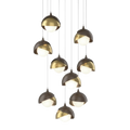 Hubbardton Forge, Brooklyn Double Shade Pendant, PENDANT LIGHT