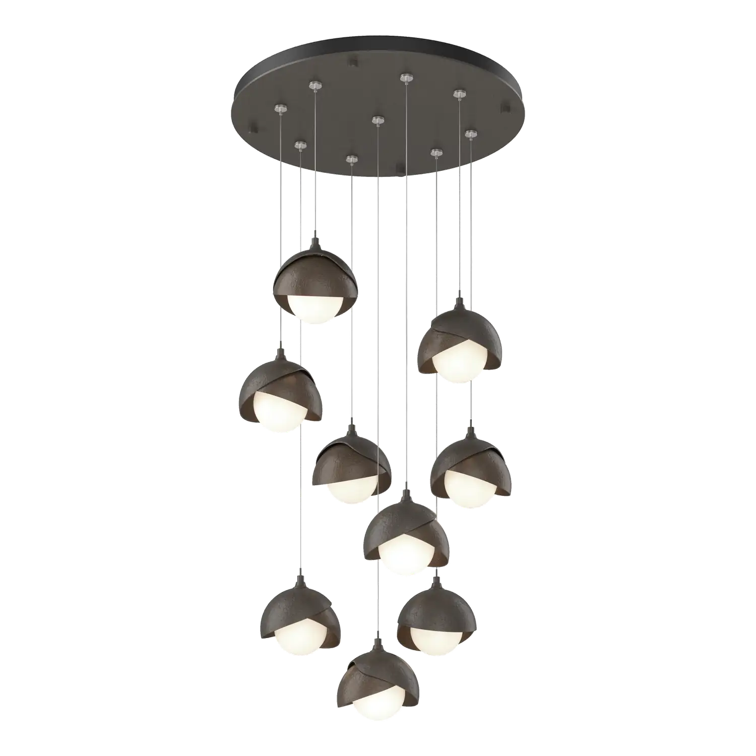 Hubbardton Forge, Brooklyn Double Shade Pendant, PENDANT LIGHT