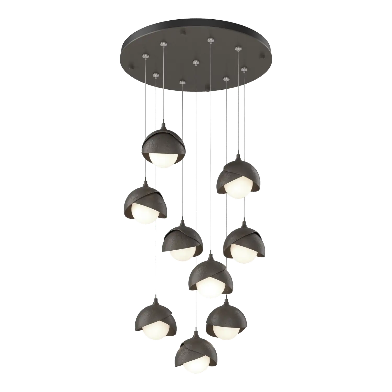 Hubbardton Forge, Brooklyn Double Shade Pendant, PENDANT LIGHT