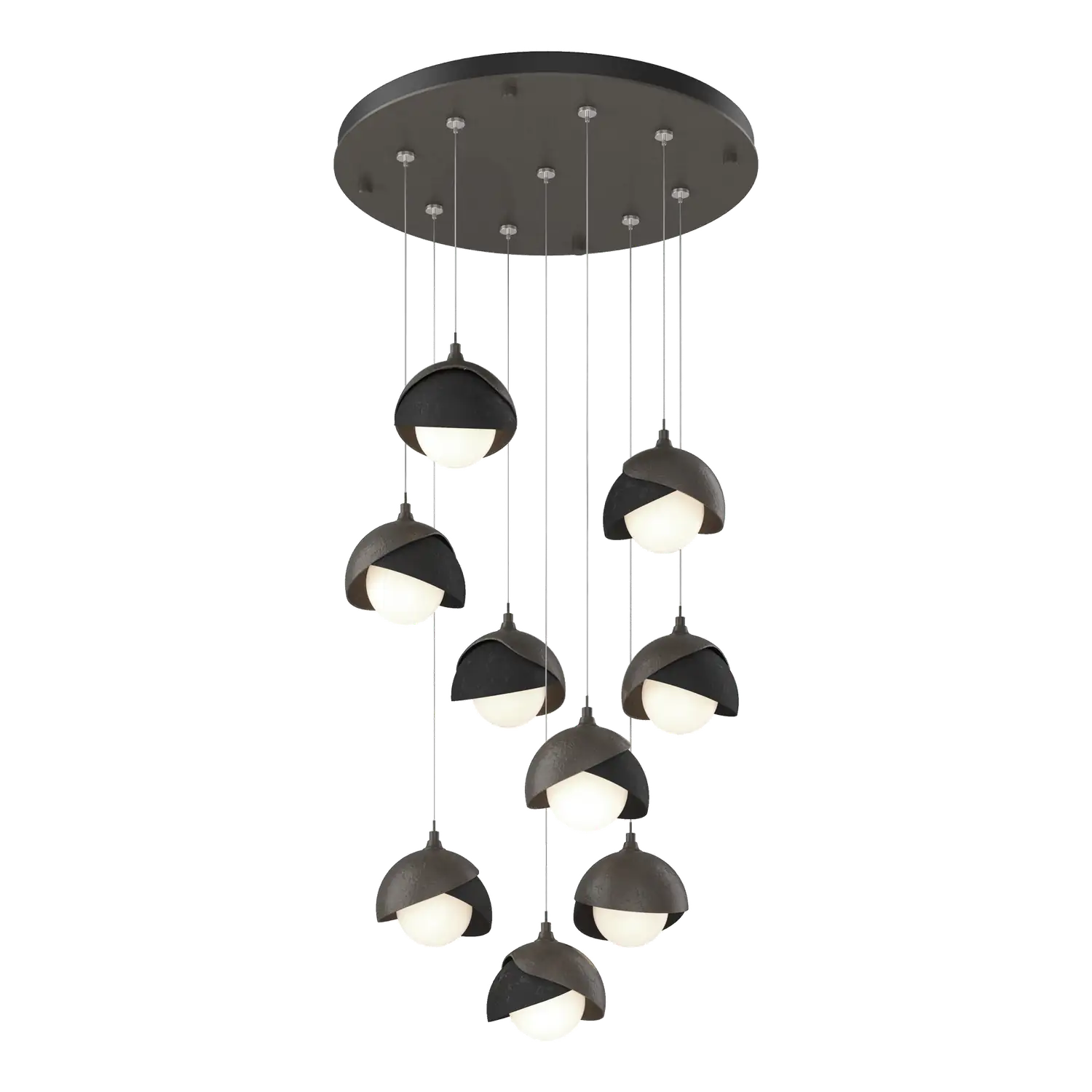 Hubbardton Forge, Brooklyn Double Shade Pendant, PENDANT LIGHT