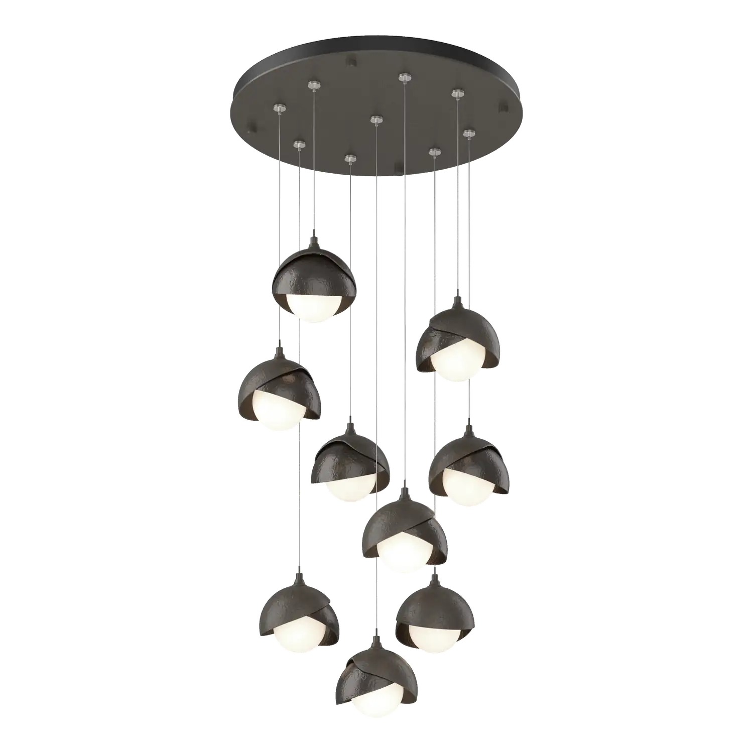 Hubbardton Forge, Brooklyn Double Shade Pendant, PENDANT LIGHT