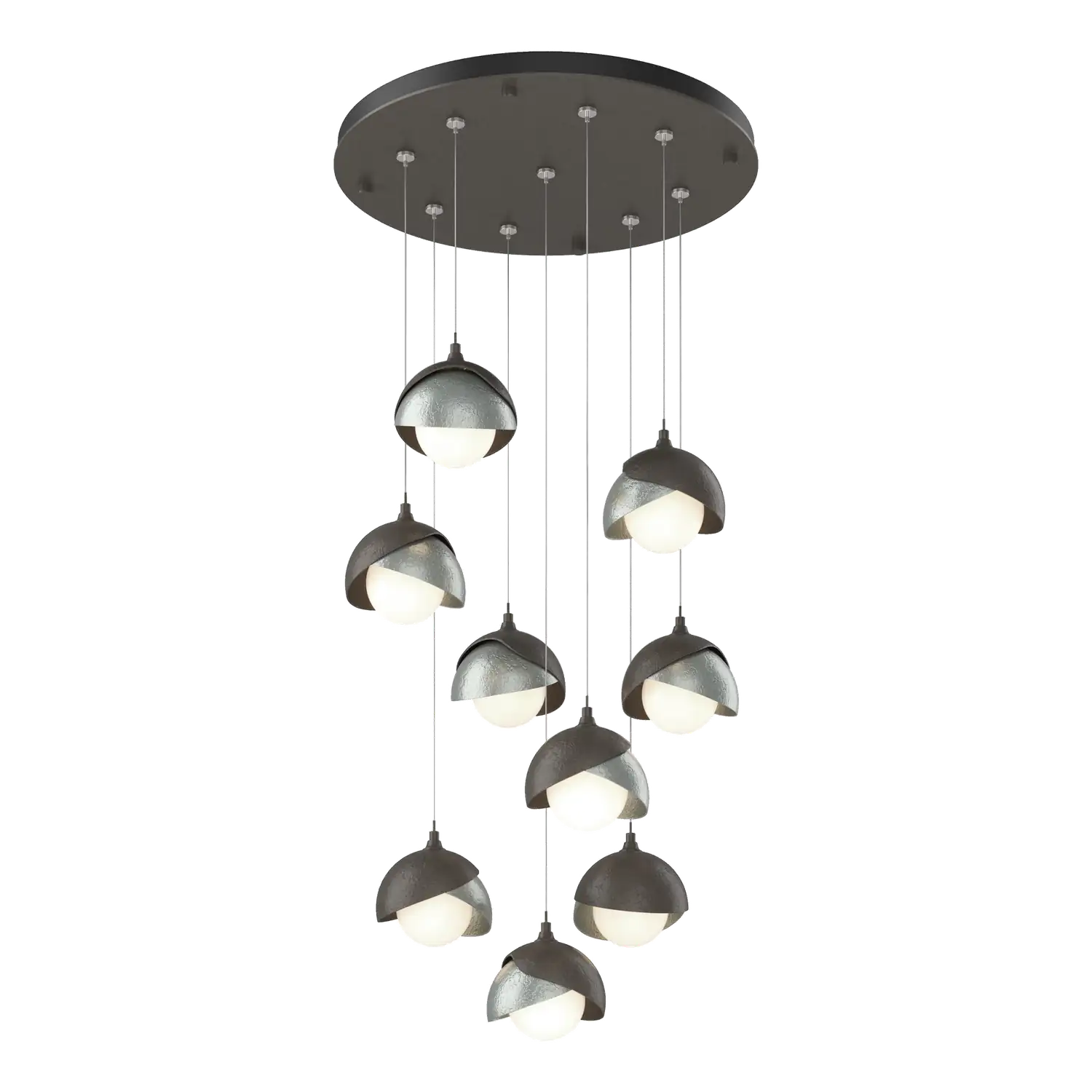 Hubbardton Forge, Brooklyn Double Shade Pendant, PENDANT LIGHT