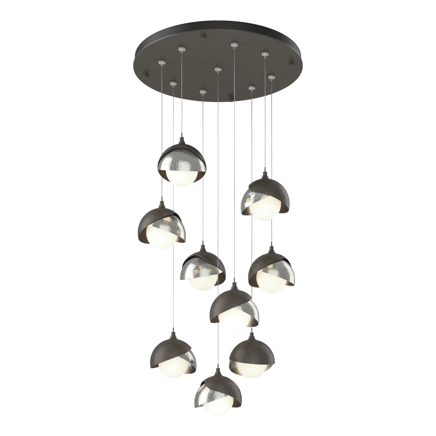 Hubbardton Forge, Brooklyn Double Shade Pendant, PENDANT LIGHT