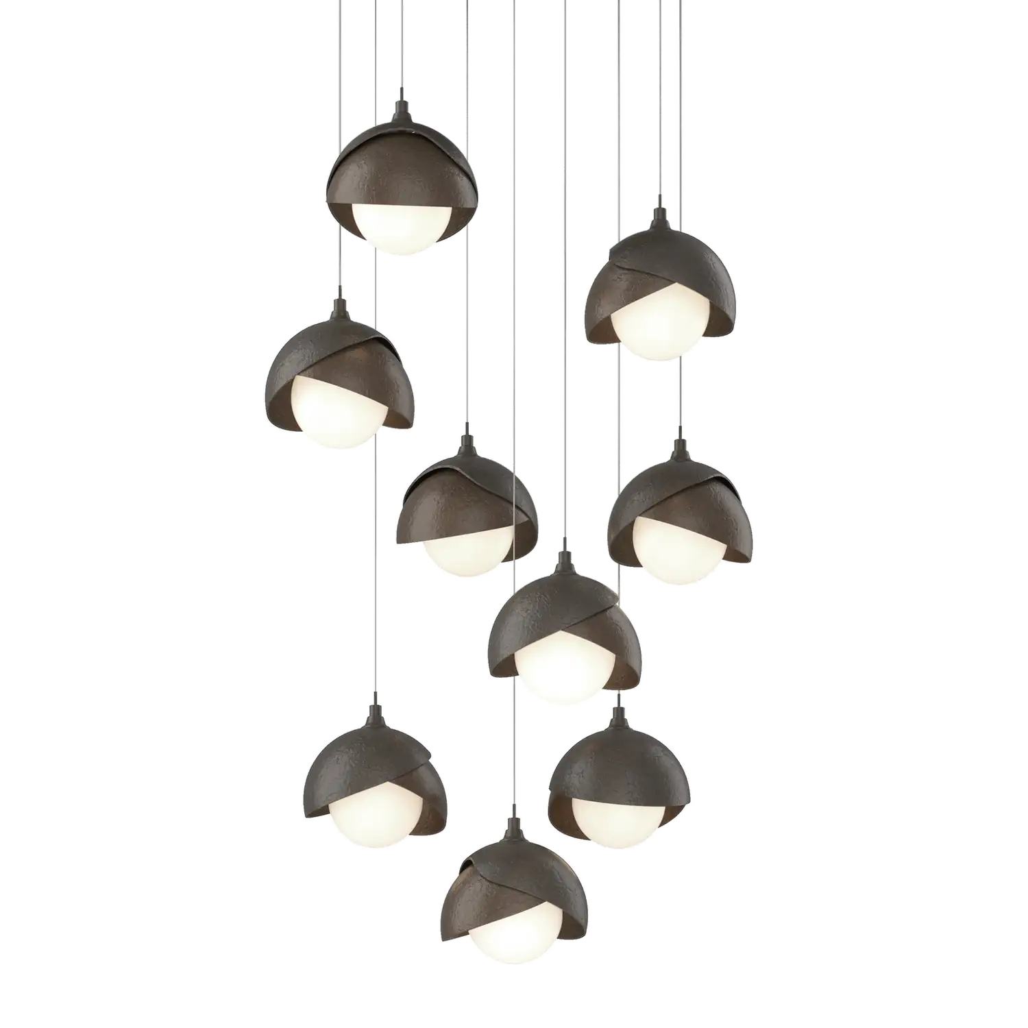 Hubbardton Forge, Brooklyn Double Shade Pendant, PENDANT LIGHT