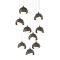 Hubbardton Forge, Brooklyn Double Shade Pendant, PENDANT LIGHT