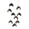 Hubbardton Forge, Brooklyn Double Shade Pendant, PENDANT LIGHT