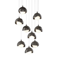 Hubbardton Forge, Brooklyn Double Shade Pendant, PENDANT LIGHT