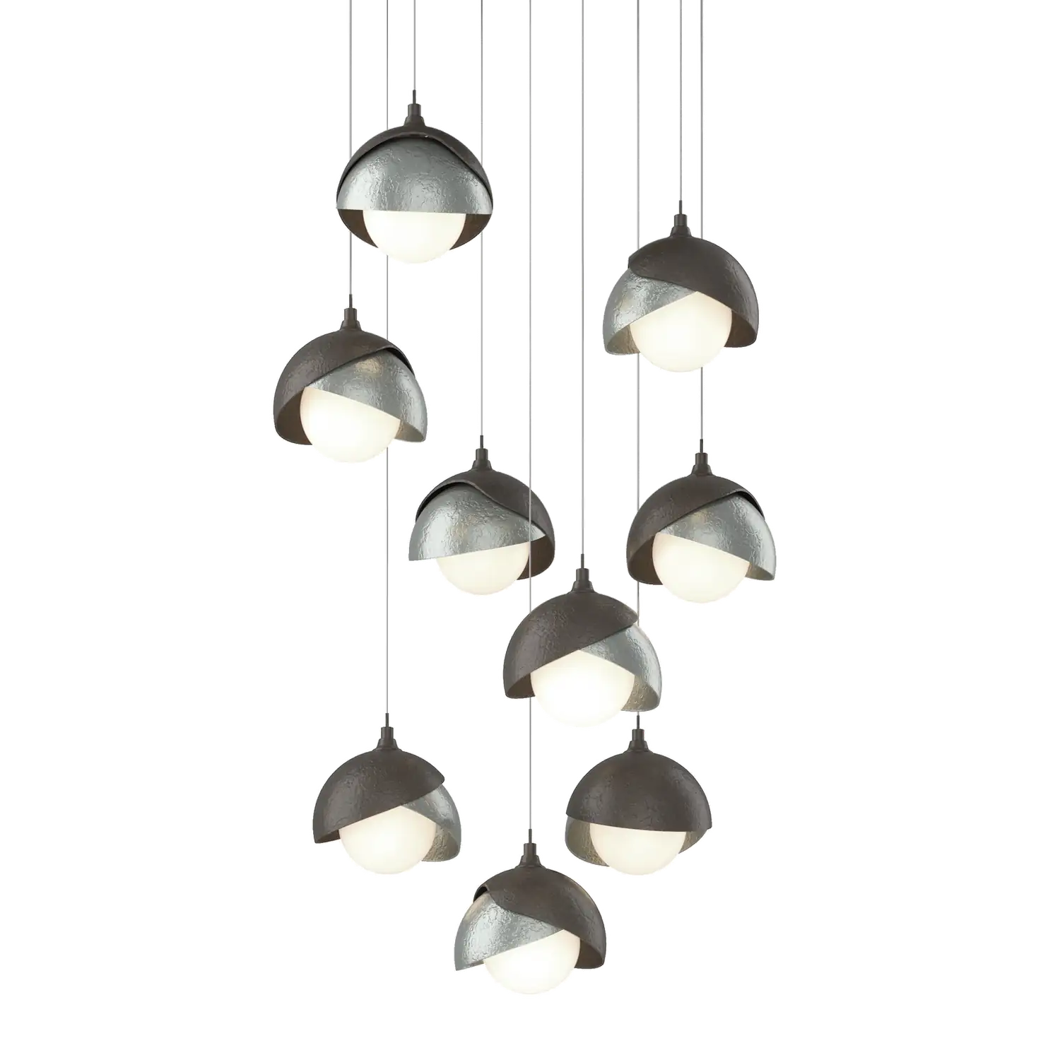 Hubbardton Forge, Brooklyn Double Shade Pendant, PENDANT LIGHT