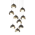 Hubbardton Forge, Brooklyn Double Shade Pendant, PENDANT LIGHT