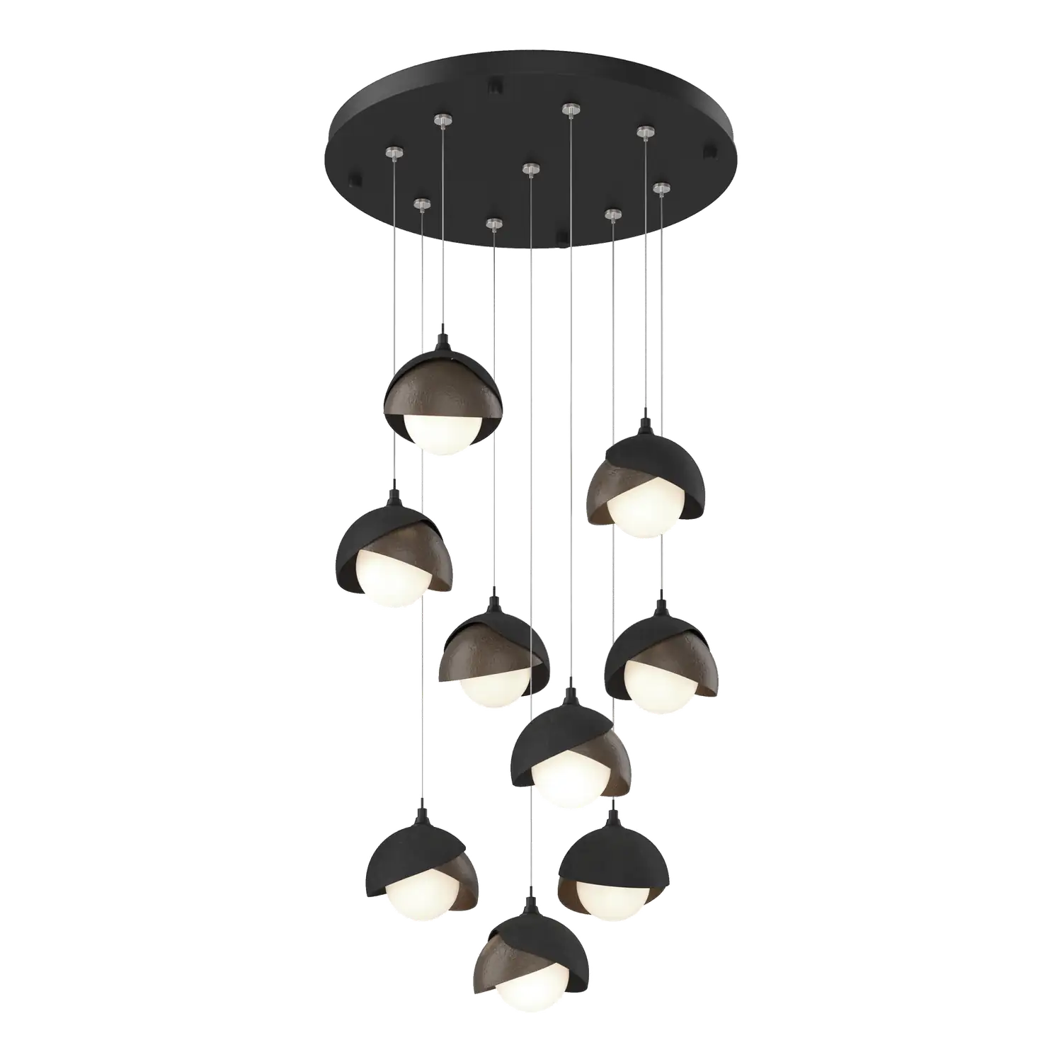 Hubbardton Forge, Brooklyn Double Shade Pendant, PENDANT LIGHT