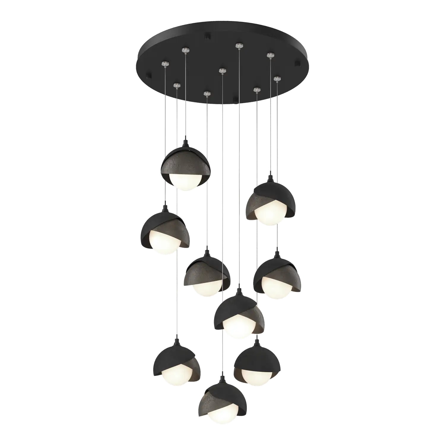Hubbardton Forge, Brooklyn Double Shade Pendant, PENDANT LIGHT