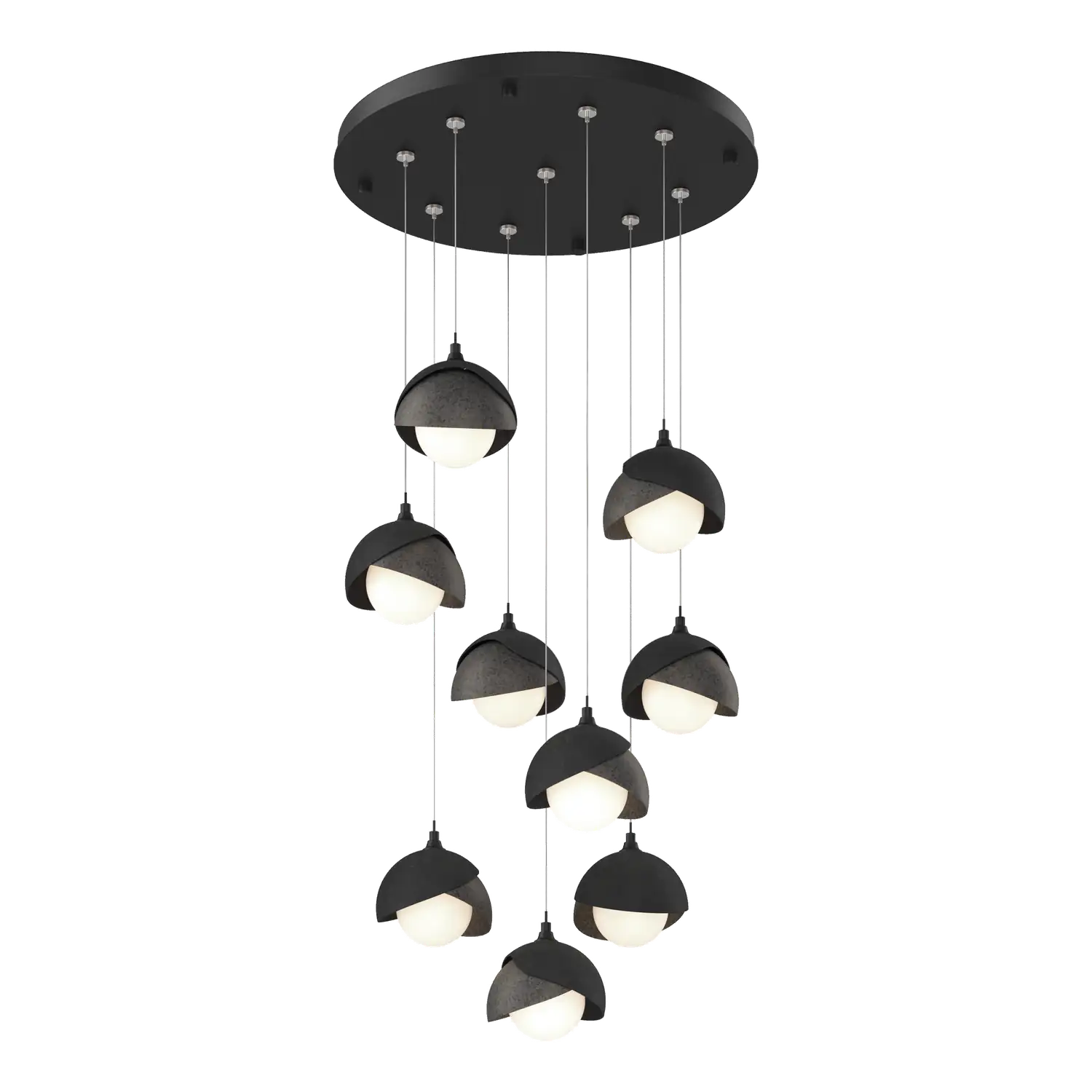 Hubbardton Forge, Brooklyn Double Shade Pendant, PENDANT LIGHT