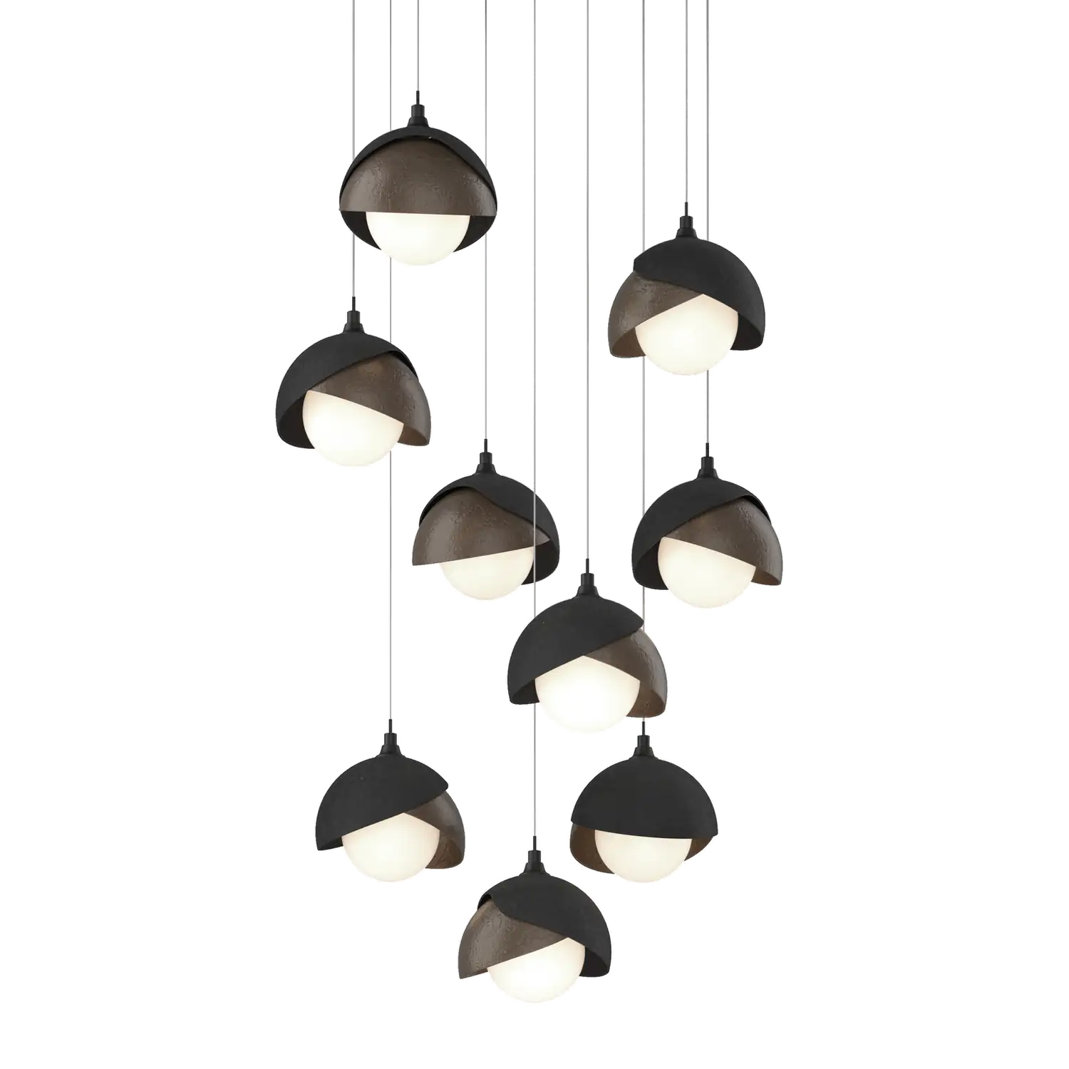 Hubbardton Forge, Brooklyn Double Shade Pendant, PENDANT LIGHT