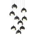 Hubbardton Forge, Brooklyn Double Shade Pendant, PENDANT LIGHT