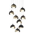 Hubbardton Forge, Brooklyn Double Shade Pendant, PENDANT LIGHT