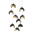 Hubbardton Forge, Brooklyn Double Shade Pendant, PENDANT LIGHT