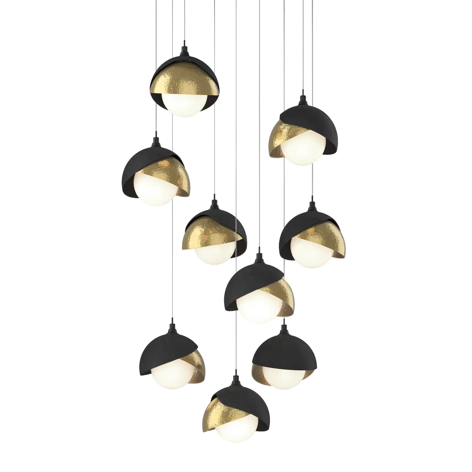 Hubbardton Forge, Brooklyn Double Shade Pendant, PENDANT LIGHT