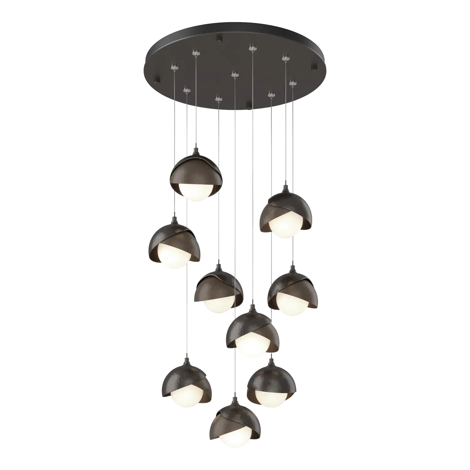 Hubbardton Forge, Brooklyn Double Shade Pendant, PENDANT LIGHT