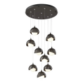 Hubbardton Forge, Brooklyn Double Shade Pendant, PENDANT LIGHT