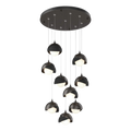 Hubbardton Forge, Brooklyn Double Shade Pendant, PENDANT LIGHT