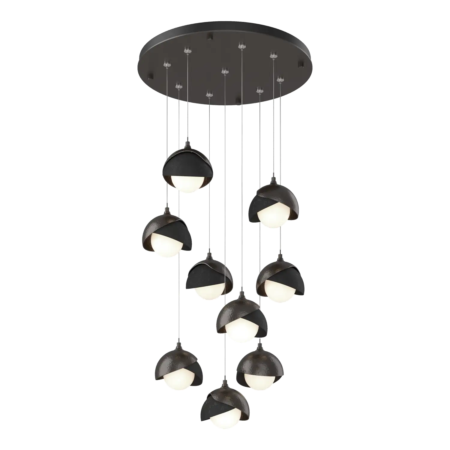 Hubbardton Forge, Brooklyn Double Shade Pendant, PENDANT LIGHT