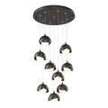 Hubbardton Forge, Brooklyn Double Shade Pendant, PENDANT LIGHT