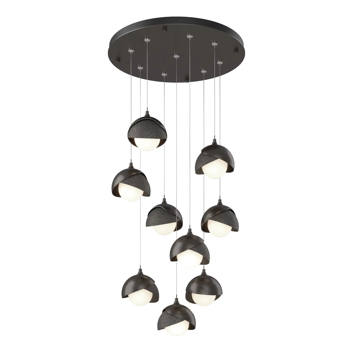 Hubbardton Forge, Brooklyn Double Shade Pendant, PENDANT LIGHT