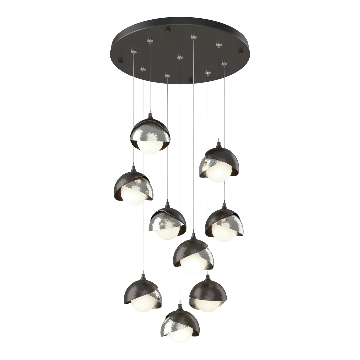 Hubbardton Forge, Brooklyn Double Shade Pendant, PENDANT LIGHT