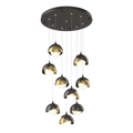 Hubbardton Forge, Brooklyn Double Shade Pendant, PENDANT LIGHT