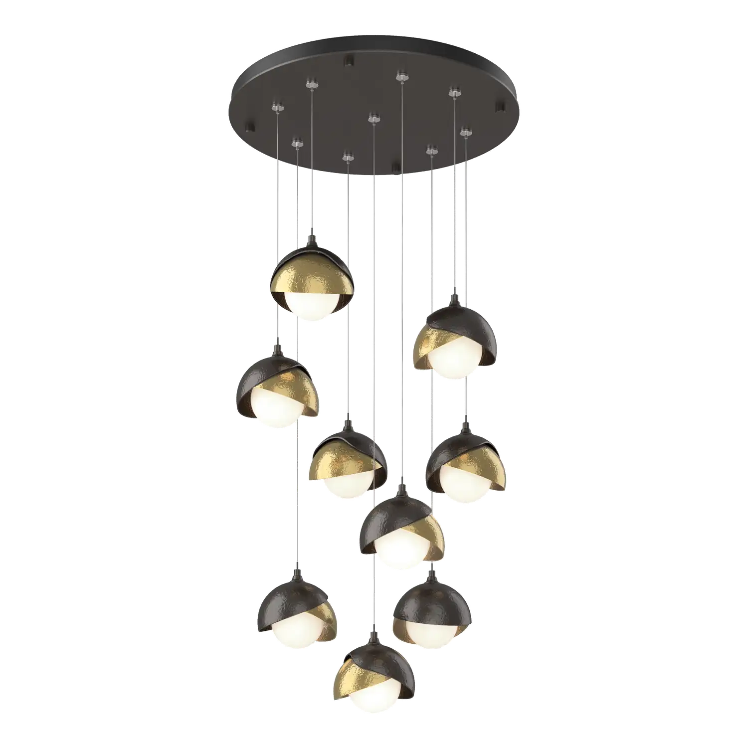 Hubbardton Forge, Brooklyn Double Shade Pendant, PENDANT LIGHT