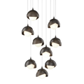 Hubbardton Forge, Brooklyn Double Shade Pendant, PENDANT LIGHT