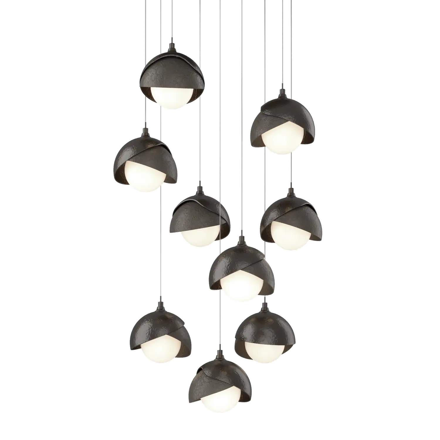Hubbardton Forge, Brooklyn Double Shade Pendant, PENDANT LIGHT