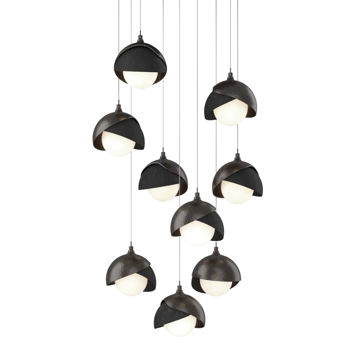 Hubbardton Forge, Brooklyn Double Shade Pendant, PENDANT LIGHT