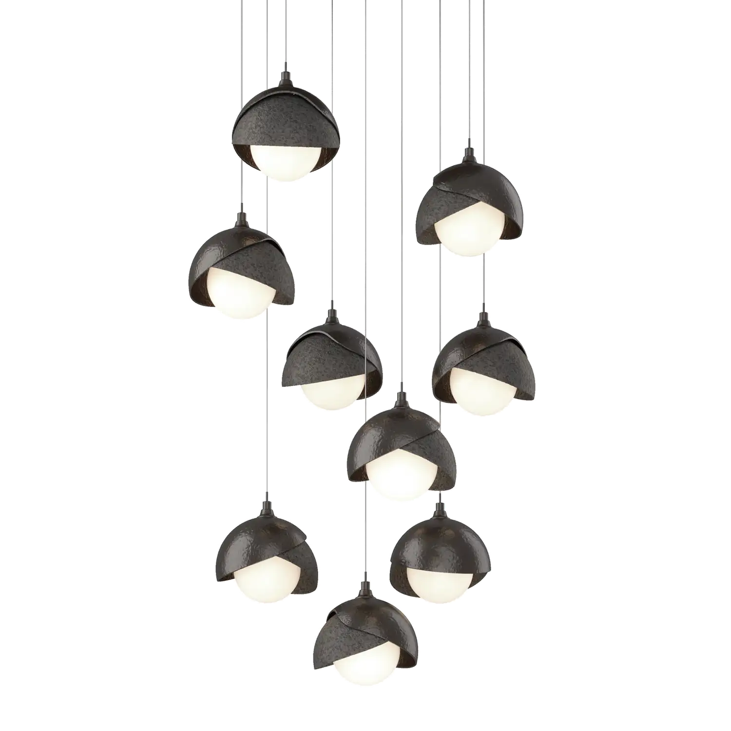 Hubbardton Forge, Brooklyn Double Shade Pendant, PENDANT LIGHT