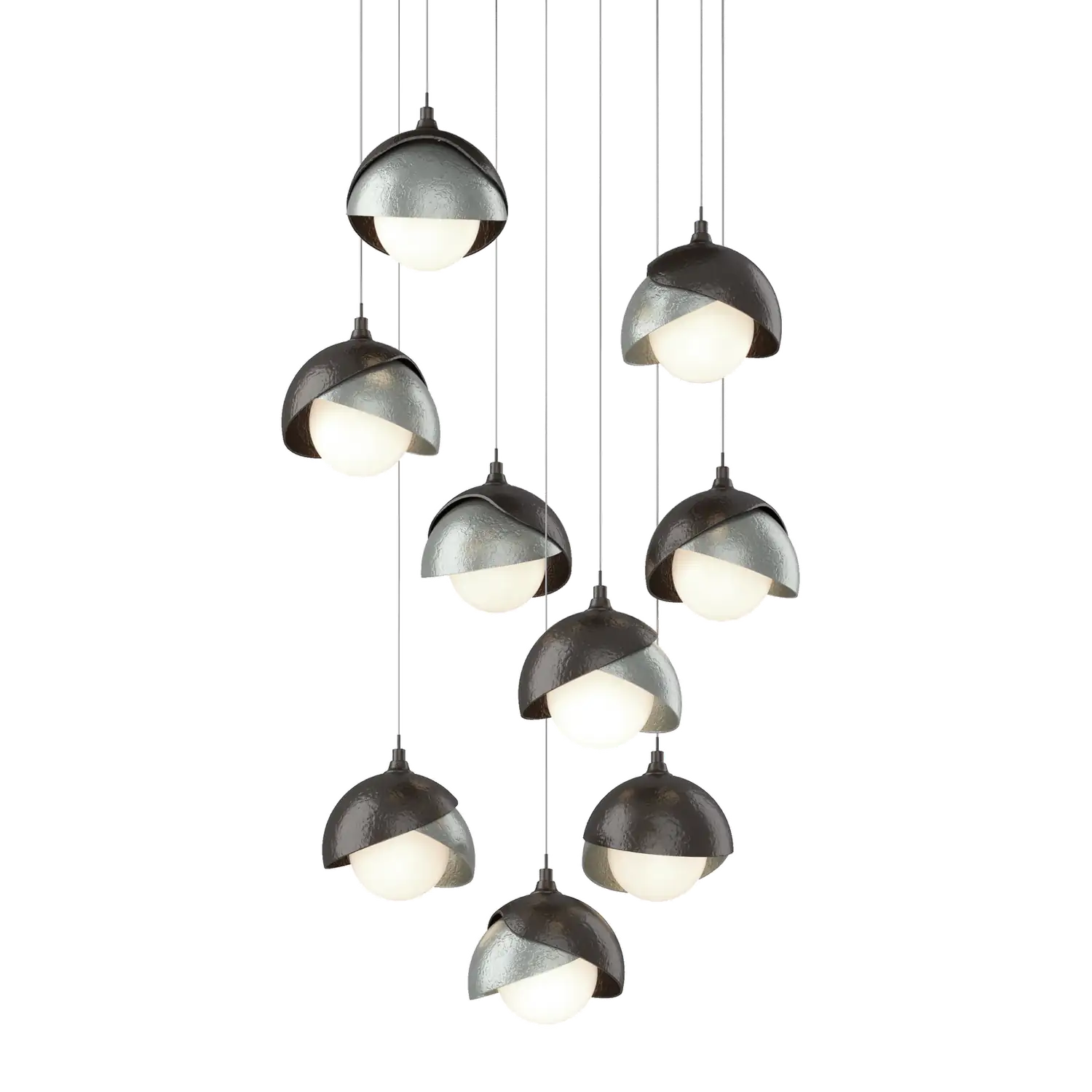 Hubbardton Forge, Brooklyn Double Shade Pendant, PENDANT LIGHT