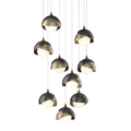 Hubbardton Forge, Brooklyn Double Shade Pendant, PENDANT LIGHT